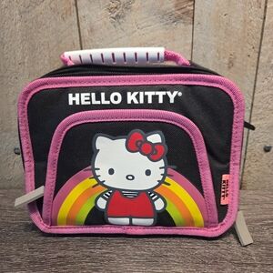 Y2K Vtg 2009 Sanrio Hello Kitty Nintendo DS Case - Rainbow Tech Bag *No Strap*